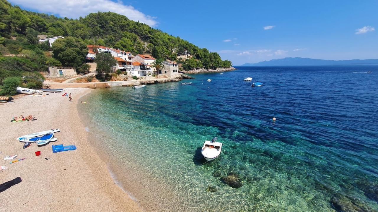 Seaview Pool Apartment-Lumiere, Island Hvar-Gdinj Exterior foto