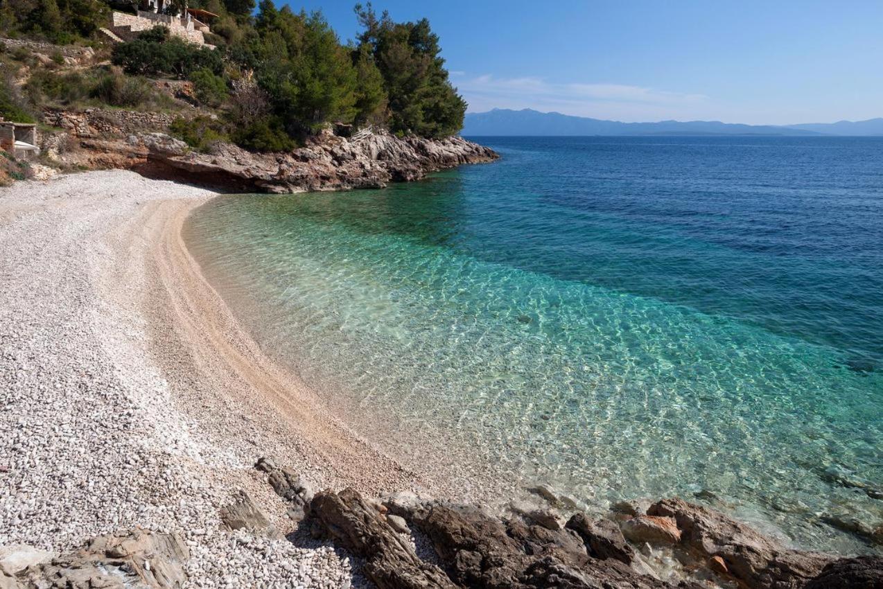 Seaview Pool Apartment-Lumiere, Island Hvar-Gdinj Exterior foto